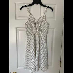 American Threads Spaghetti Strap Polka Dot Dress-M